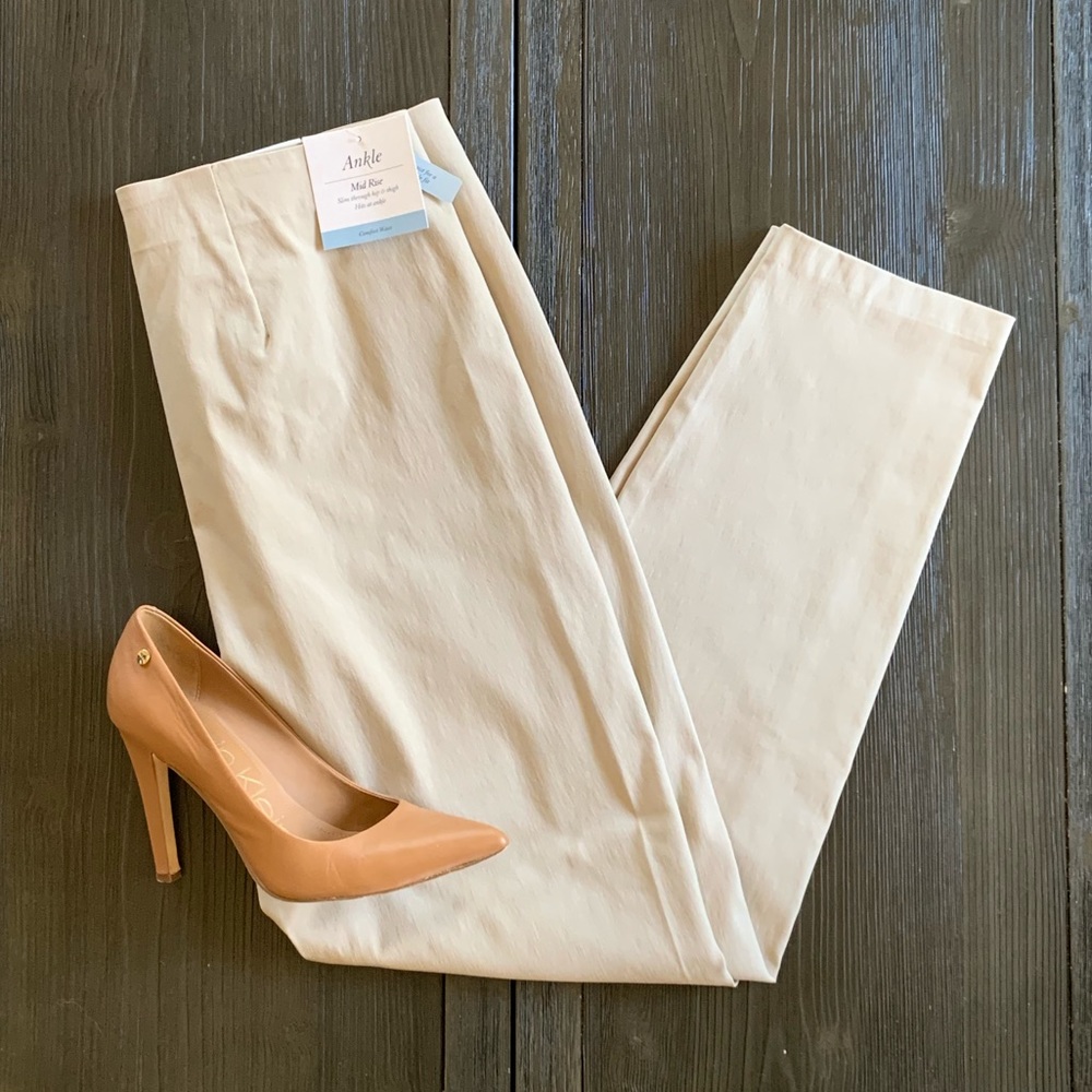 NWT Croft & Barrow stretch chinos
